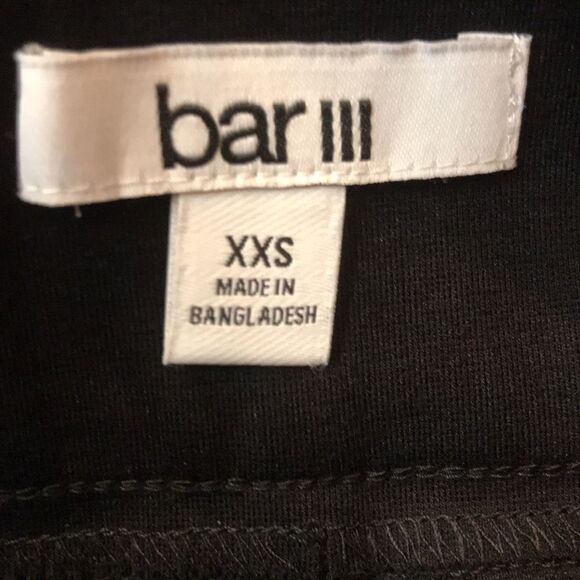 Bar III Skinny Pull-On Dress Pants Size XXS - Picture 4 of 5